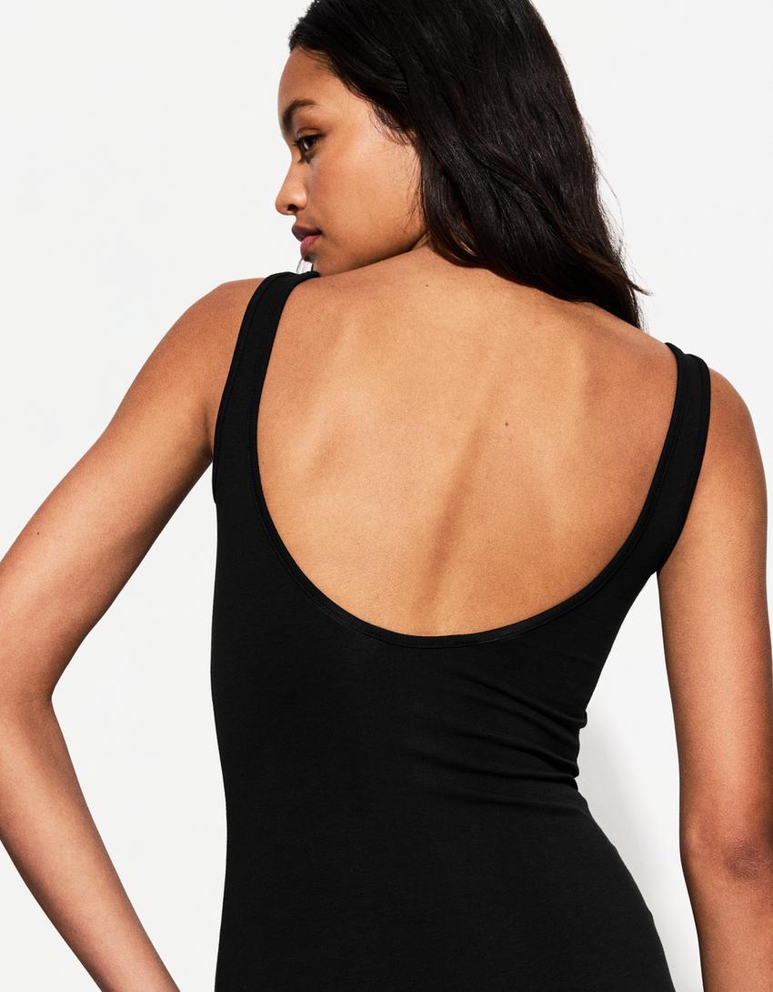 Vestido midi tirantes